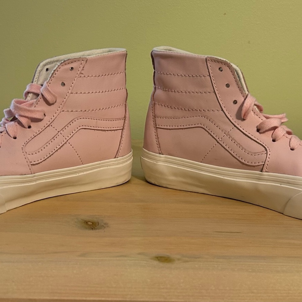 VANS LEATHER HI-TOPS - Picture 5 of 8